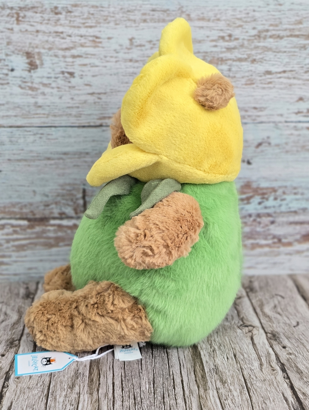 *NWT* JELLYCAT Bartholomew Bear Daffodil Outfit Plush Toy - Picture 6 of 13